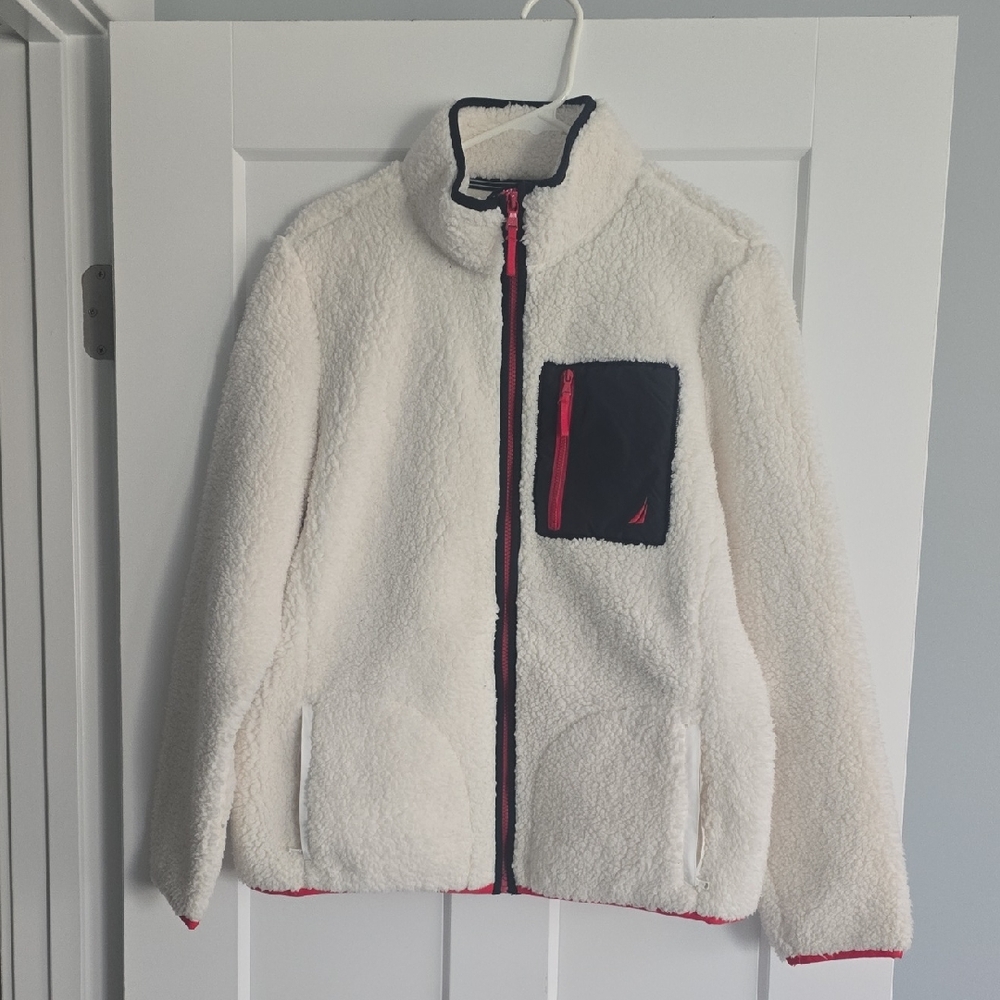 Nautica Medium Marshmallow Holiday Jacket